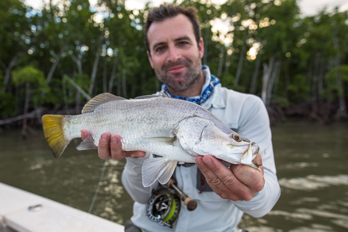 Robbie & I claimed a few nice Barra 